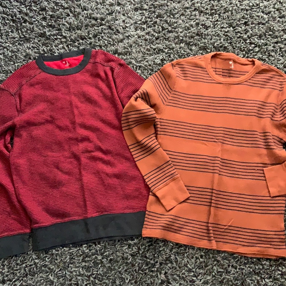 Gap striped thermal lot. Size medium